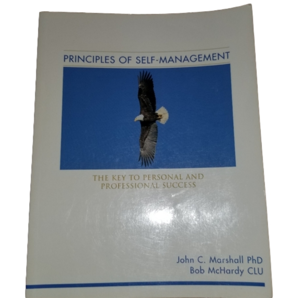 Principles of Self Management Soft Cover Book